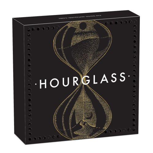 HOURGLASS 2 Oz Silver Coin $2 Tuvalu 2021 - PARTHAVA COIN