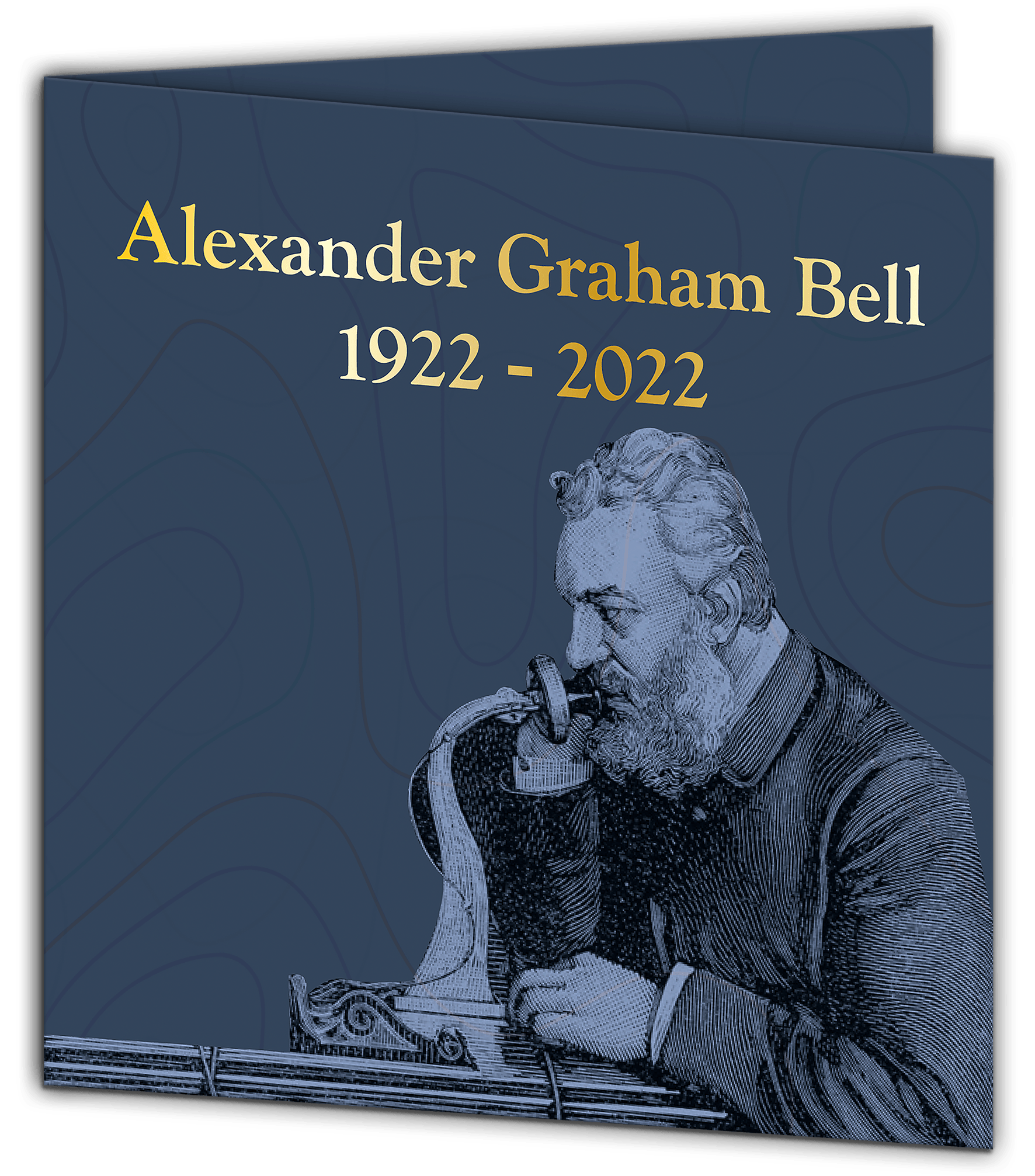 ALEXANDER GRAHAM BELL 100th Anniversary Shaped 3 Oz Silver Coin $5 Barbados 2022 - PARTHAVA COIN