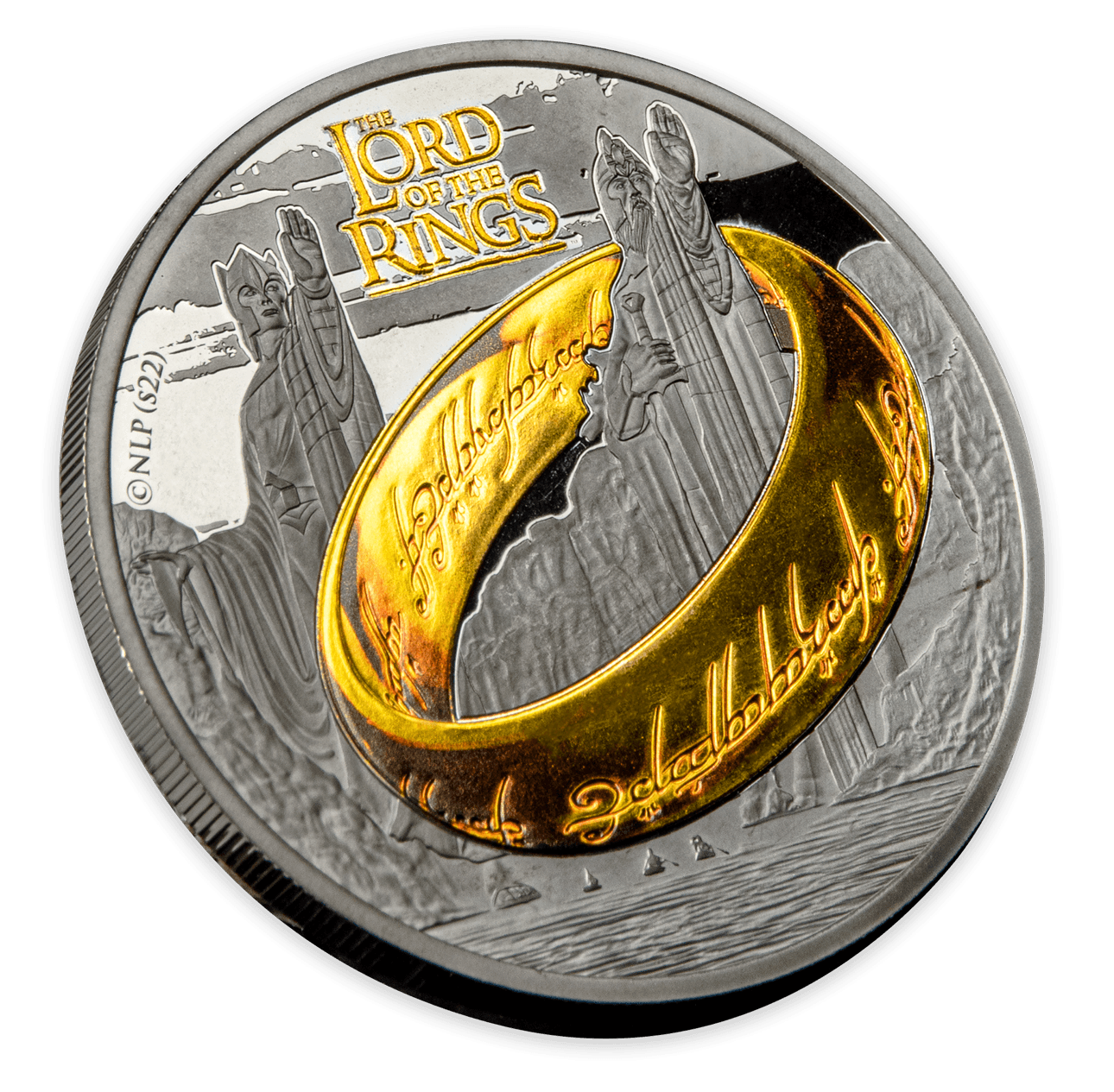 ARGONATH Lord Of The Rings 1 Oz Silver Coin $5 Samoa 2023 - PARTHAVA COIN