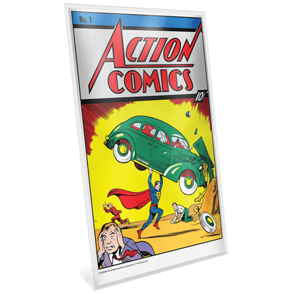 Action Comics #1 35g Pure Silver Foil - PARTHAVA COIN