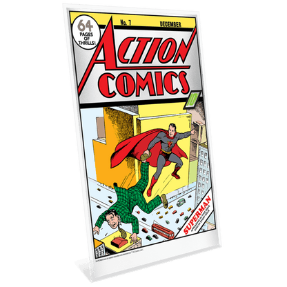Action Comics #7 35g Pure Silver Foil - PARTHAVA COIN