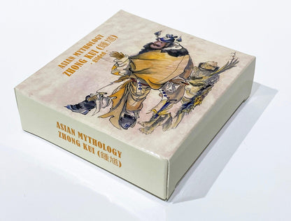 ZHONG KUI Gilded Asian Mythology 3 Oz Silver Coin 20$ Cook Islands 2020 - PARTHAVA COIN