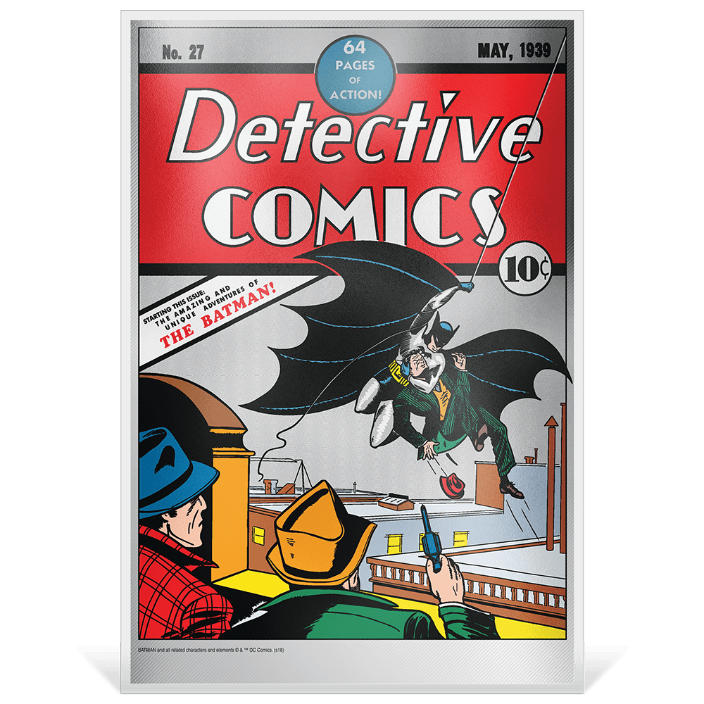 Detective Comics #27 35g Pure Silver Foil - PARTHAVA COIN
