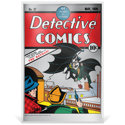 Detective Comics #27 35g Pure Silver Foil - PARTHAVA COIN