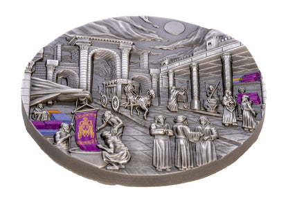 PHOENICIA & CARTHAGE Lost Civilizations 2 oz Silver Coin $10 Palau 2022 - PARTHAVA COIN