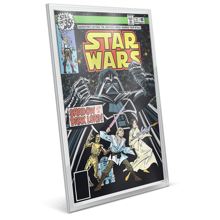 Star Wars Comics: #21 - 35g Premium Silver Foil 2019 - PARTHAVA COIN