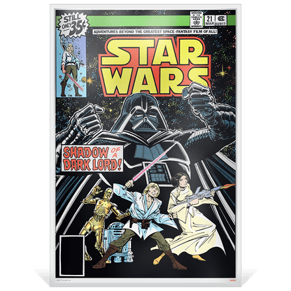 Star Wars Comics: #21 - 35g Premium Silver Foil 2019 - PARTHAVA COIN