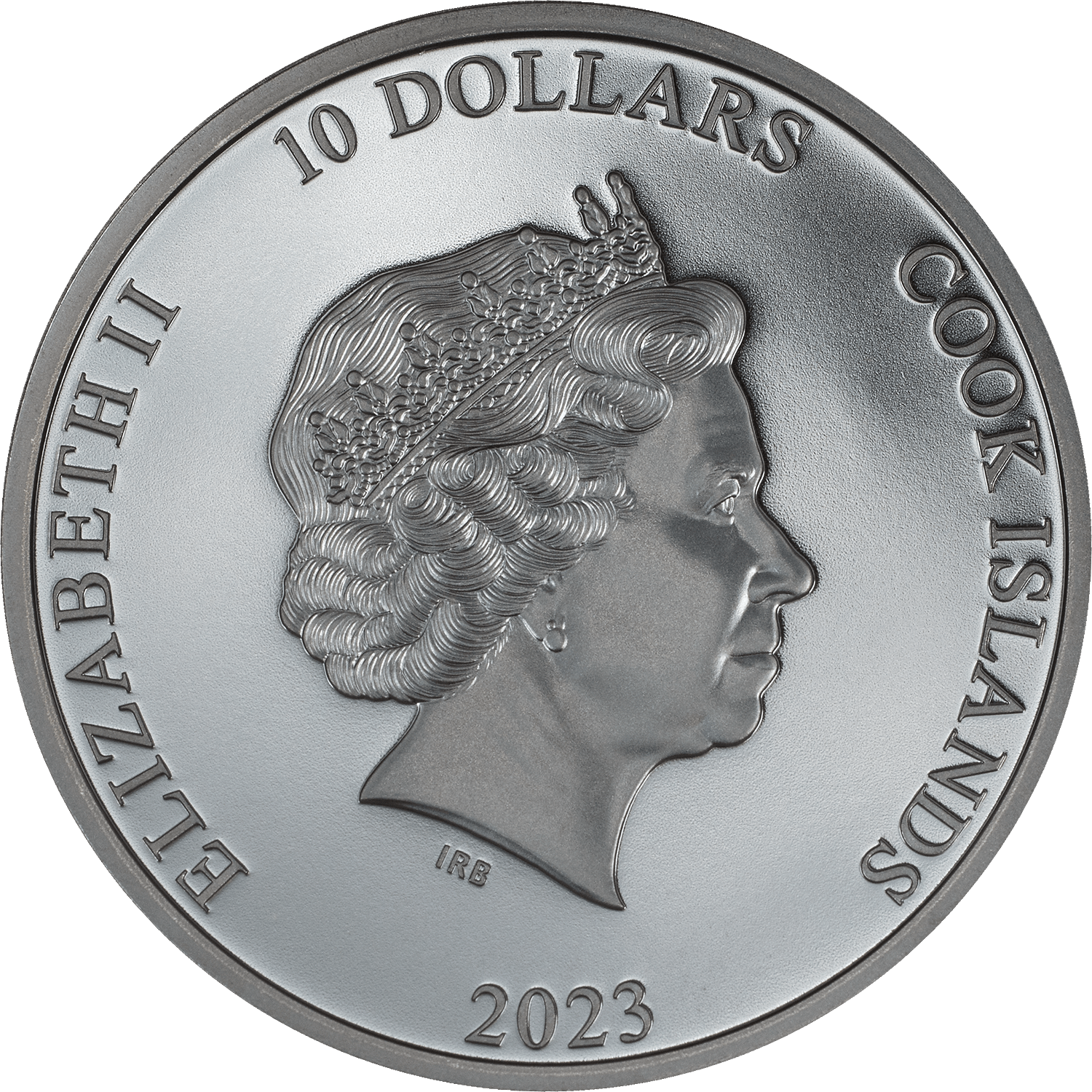 TRAIN Steam Dream 2 Oz Silver Coin $10 Cook Islands 2023 - PARTHAVA COIN