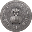 TUTANKHAMUN’S TOMB 1922 Archeology Symbolism Antiqued 3 Oz Silver Coin 20$ Cook Islands 2022 - PARTHAVA COIN