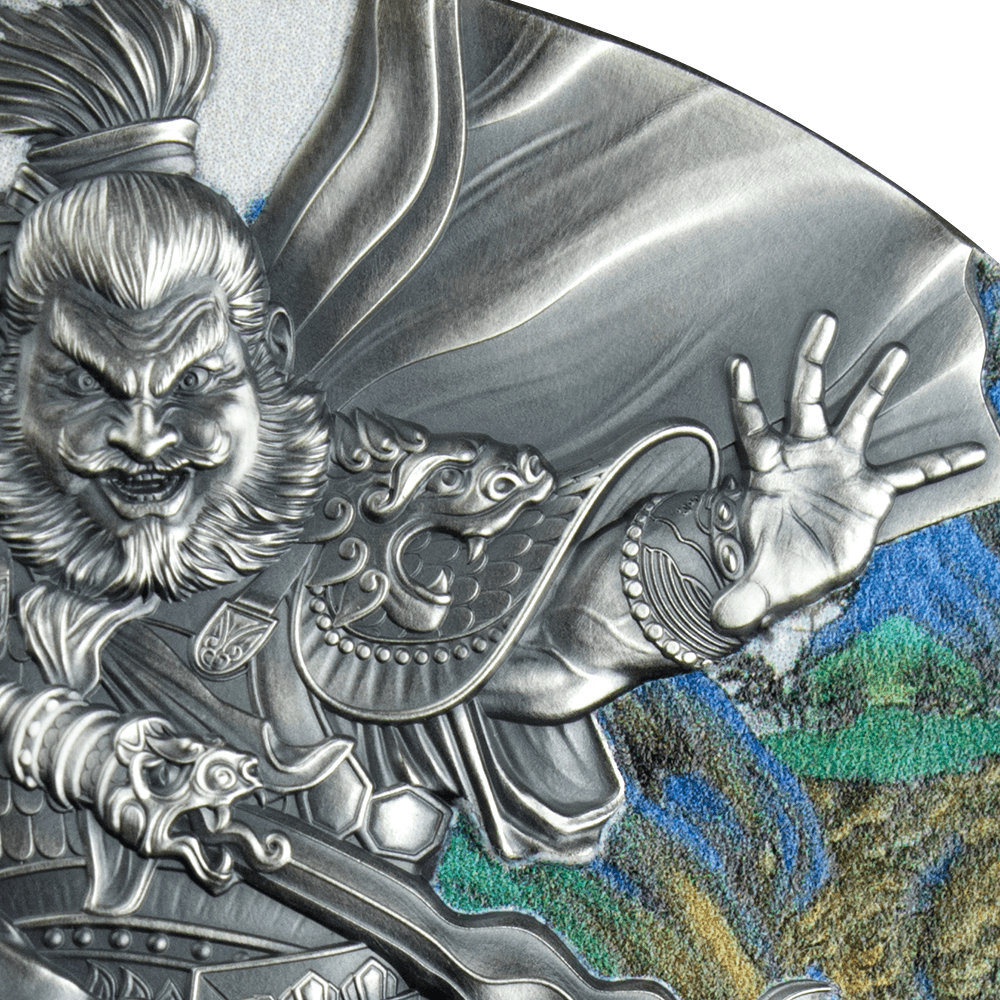 ZHANG FEI Warriors Of Ancient China 3 Oz Silver Coin 5$ NIUE 2020 - PARTHAVA COIN