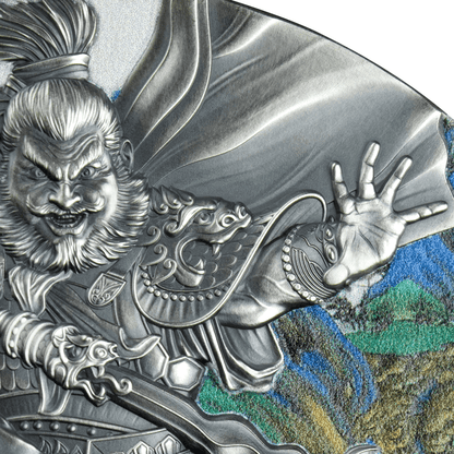 ZHANG FEI Warriors Of Ancient China 3 Oz Silver Coin 5$ NIUE 2020 - PARTHAVA COIN