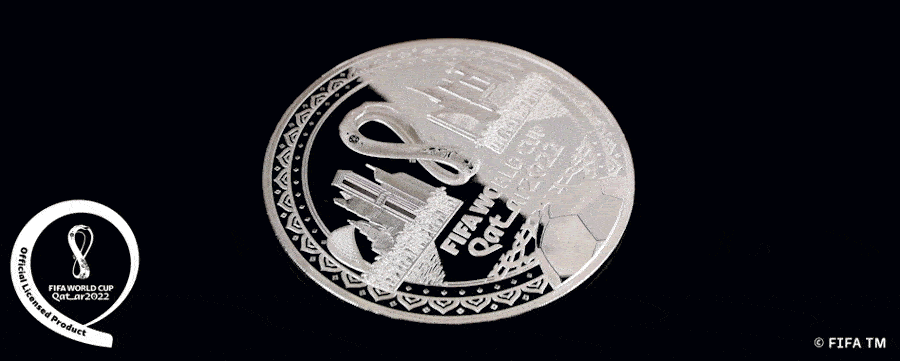 Mastersize Coin “Doha” 1 kg Silver Coin $25 Solomon Islands 2022 - PARTHAVA COIN